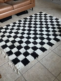 Urban outfitters- Checkered Rug