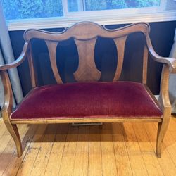 Very Rare Settee Bench 