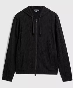 John Varvatos Ihsan Black Hoodie MENS MEDIUM