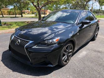 2016 LEXUS IS200t F SPORT SUNROOF RED INTERIOR