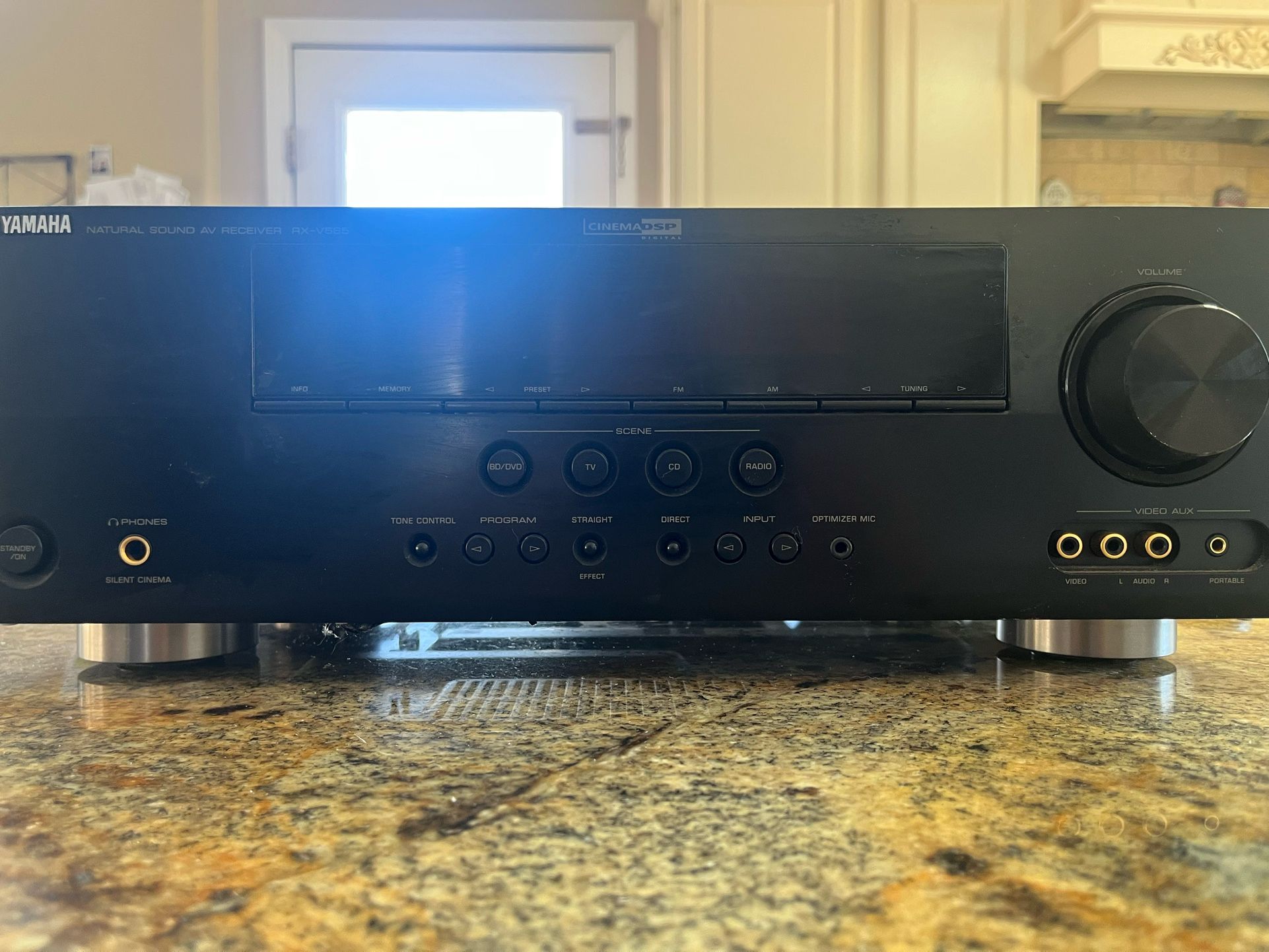 YAMAHA Natural Sound AV Receiver RX- V565