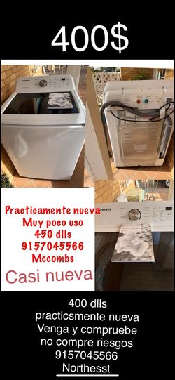 Lavadora Digital Samsung  Tina Grande 400 Dlls