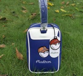 NEW Malbon Golf Cart Bag Tote Bag Round Pouch Case