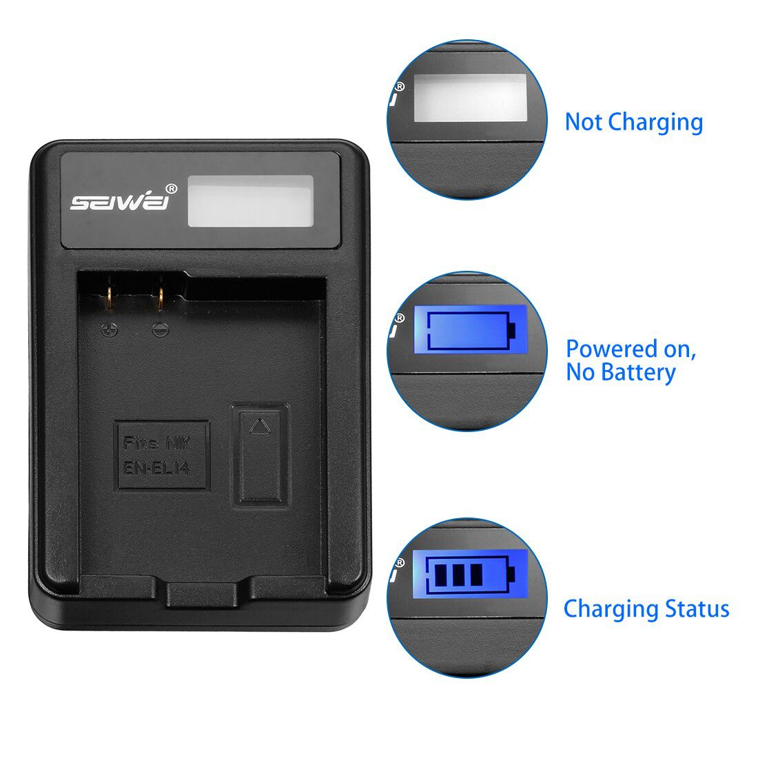 New EN-EL14 nikon battery charger ENEL14