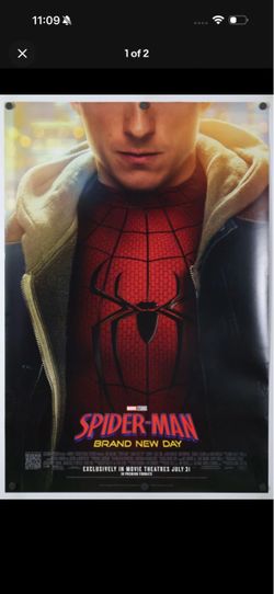 Spider Man Brand New Day Movie Poster