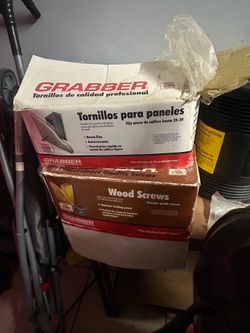 2 boxes for screws