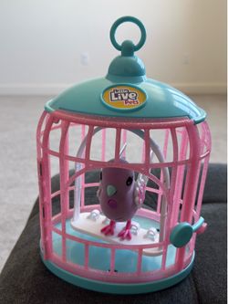 Little Live Pets My Really Real Bird & Cage