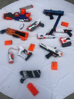 Assortment of Nerf Guns
