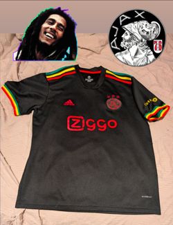 Adidas Ajax Bob Marley tribute jersey XL