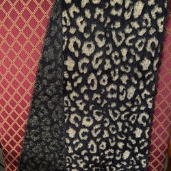 MK Lovely Gold Sparkly Shawl / Scarf