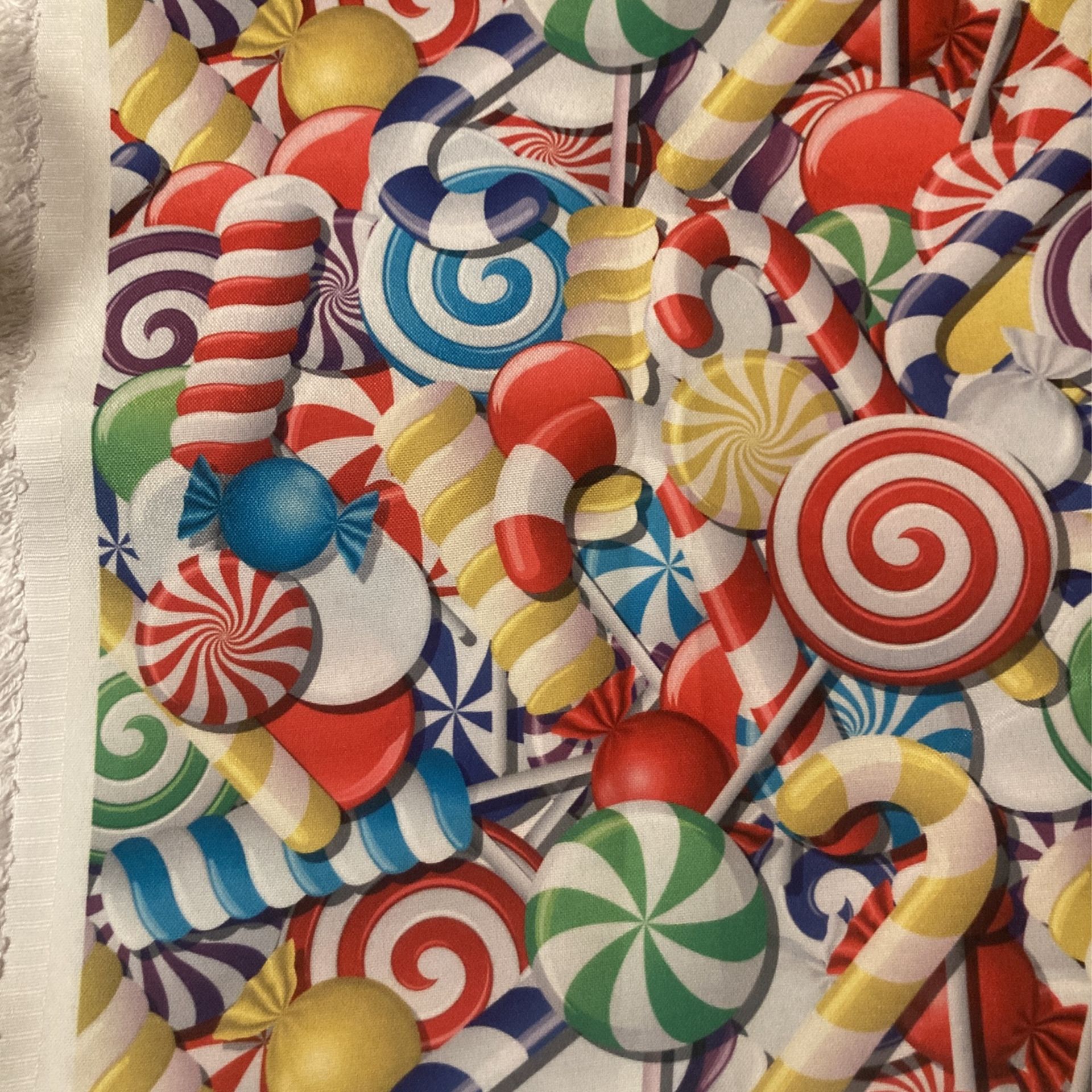 Candy Cane Fabric
