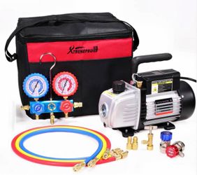 3.5CFM refrigerant Vacuum Pump manifold set