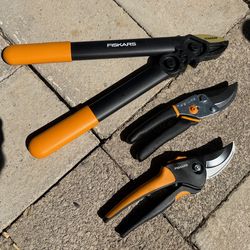 New Fiskars gardening tools