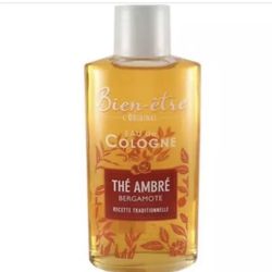 Perfume eau de cologne bien etre the original 250ml amber bergamot tea