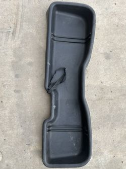 2014 Chevy Silverado backseat storage compartment