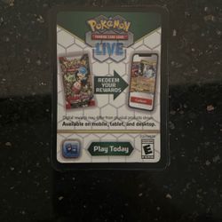 Pokémon TCG Code Cards