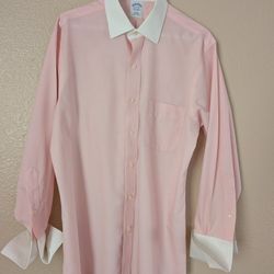 Men's French Cuff Brooks Brothers Non-Iron Cotton Shirt