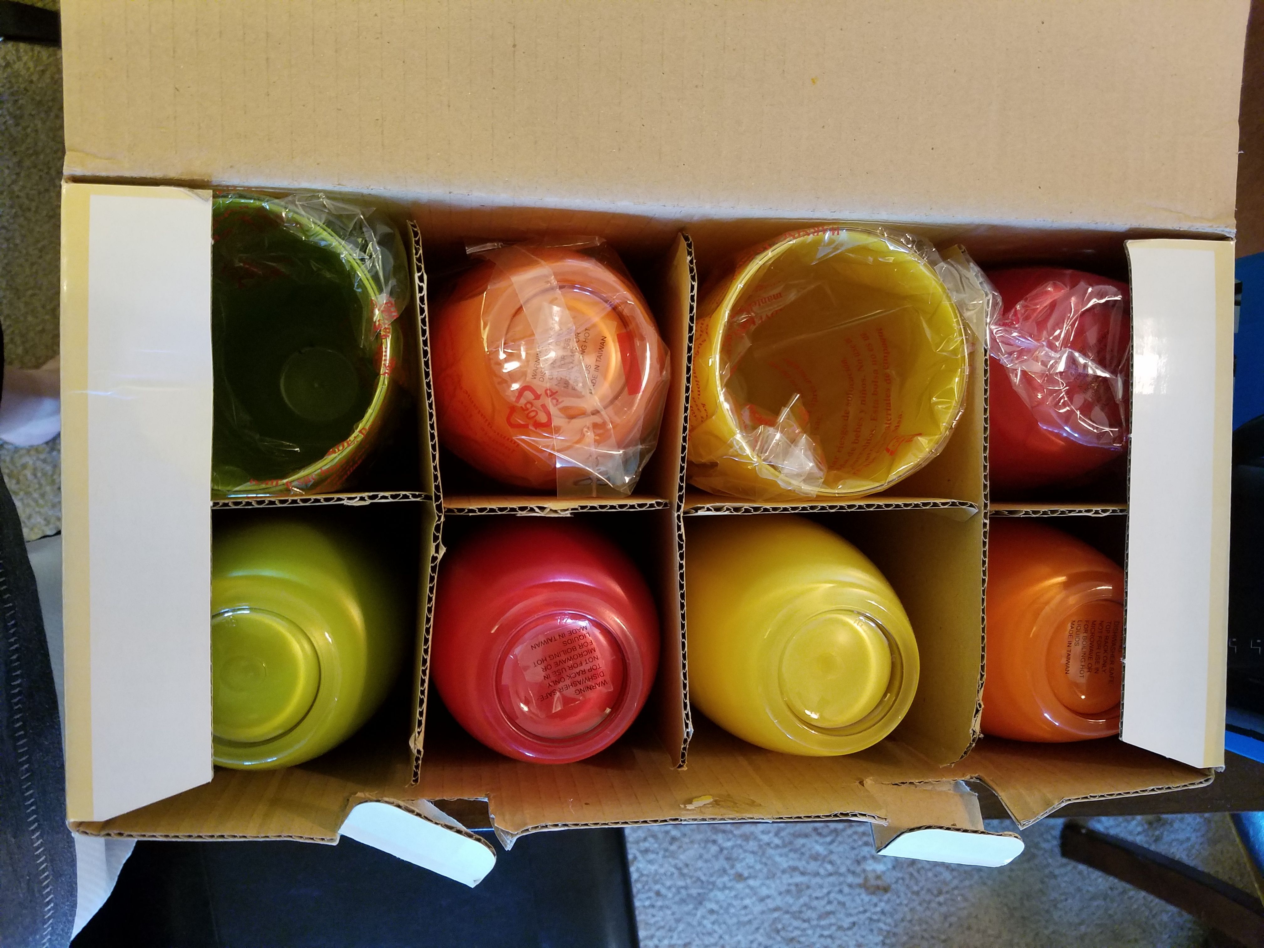 Acrylic Tumbler Set - Costco 16-piece Acrylic Tumber Set
