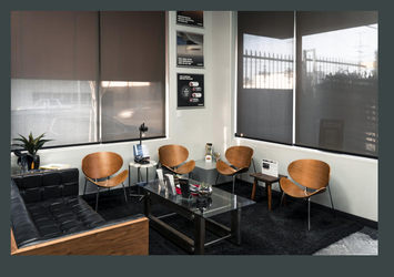Franklin Leather Couch & reception chairs