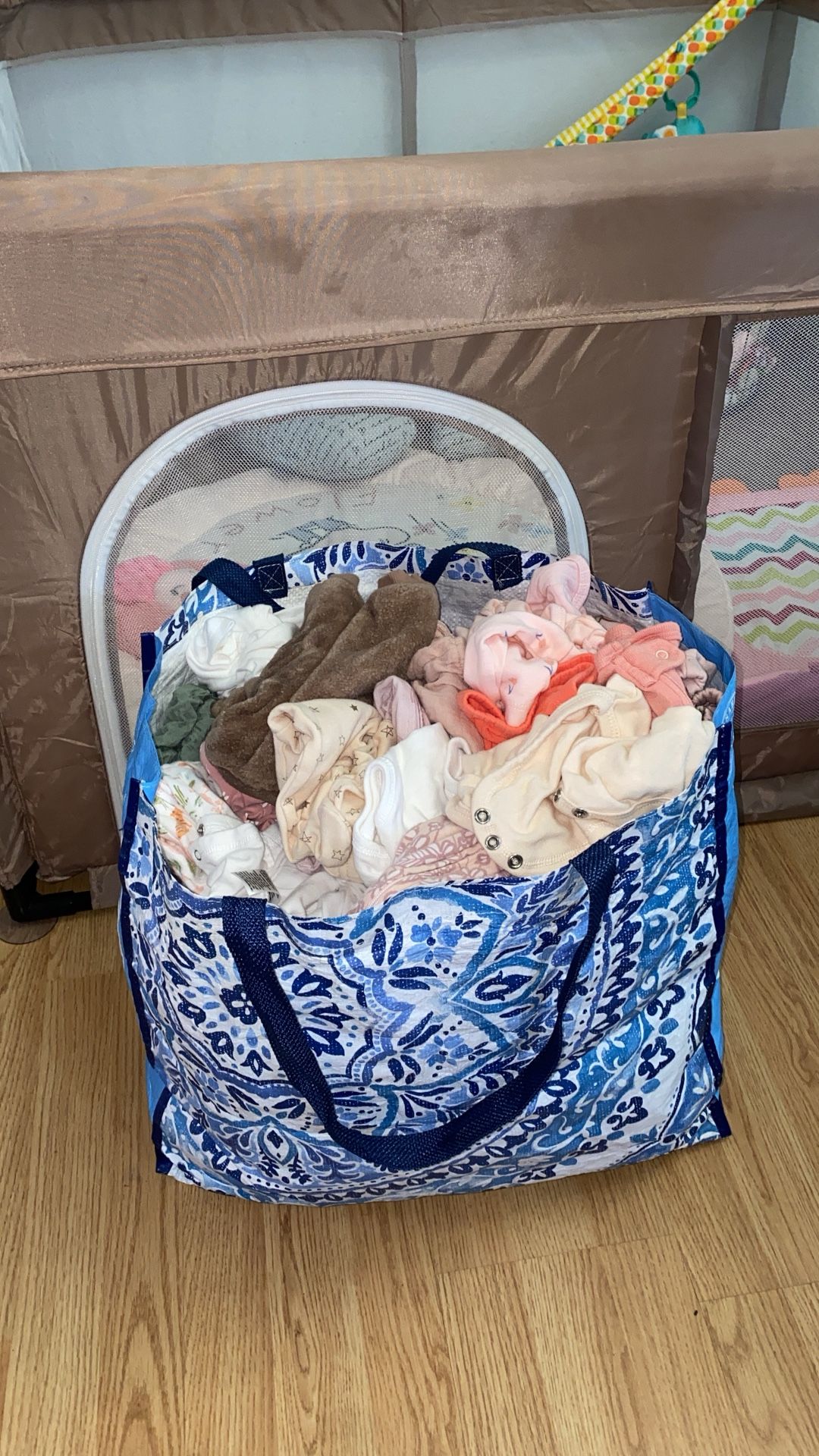 Big Bag Of Baby Girl Clothes