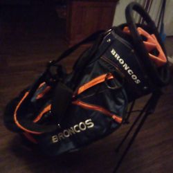 Team NFL Denver Broncos Golf Bag 