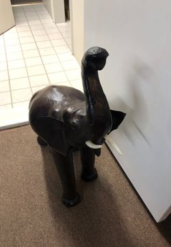 Large elephant letter 30 inches tall and 22 inches long