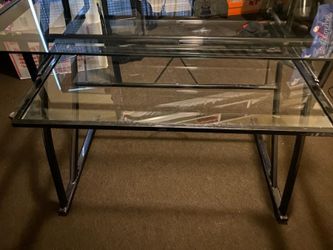 Glass Desk