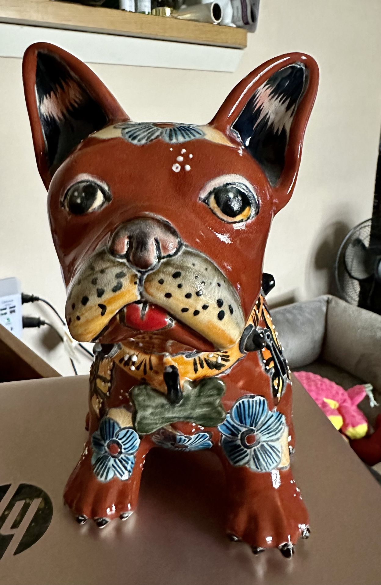 Talavera French Bulldog From Mexico 