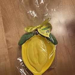 Sorrento Lemon Parfume Soap with Dish