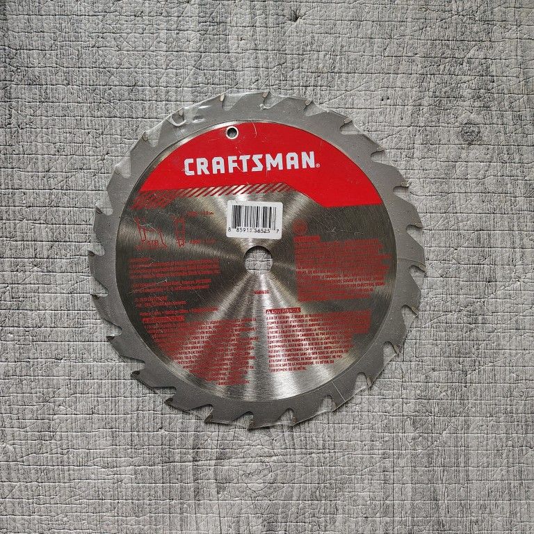 Craftsman 7-1/4 Inch 24T Framing/Ripping Circular Saw Blade