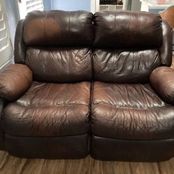 Leather Recliners Loveseats