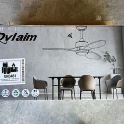 MODERN 52” CEILING FAN 