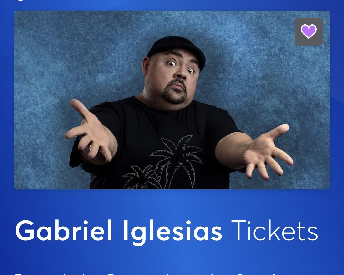 Gabriel “Fluffy” Iglesias Tickets