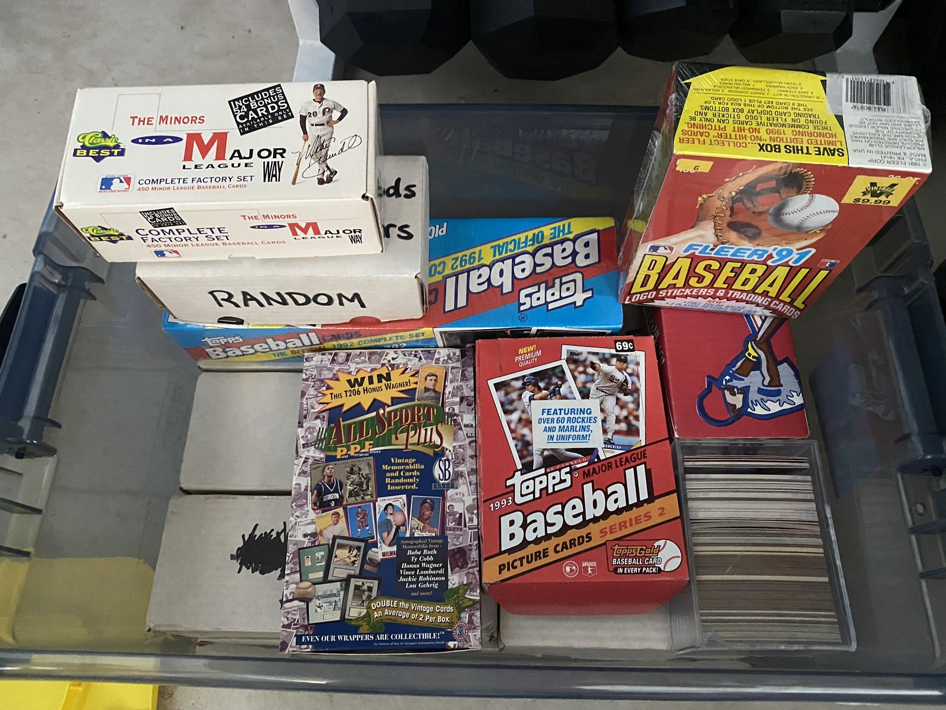 Random 80’s/90’s, Possibly Early 2000’s Baseball Card Lot