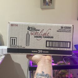 Brand New Sterno Candles Burn 29 Hours Each