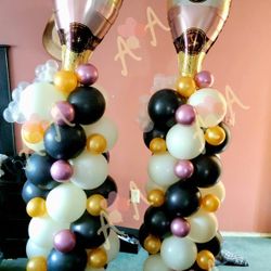 Columns Balloons Decor 