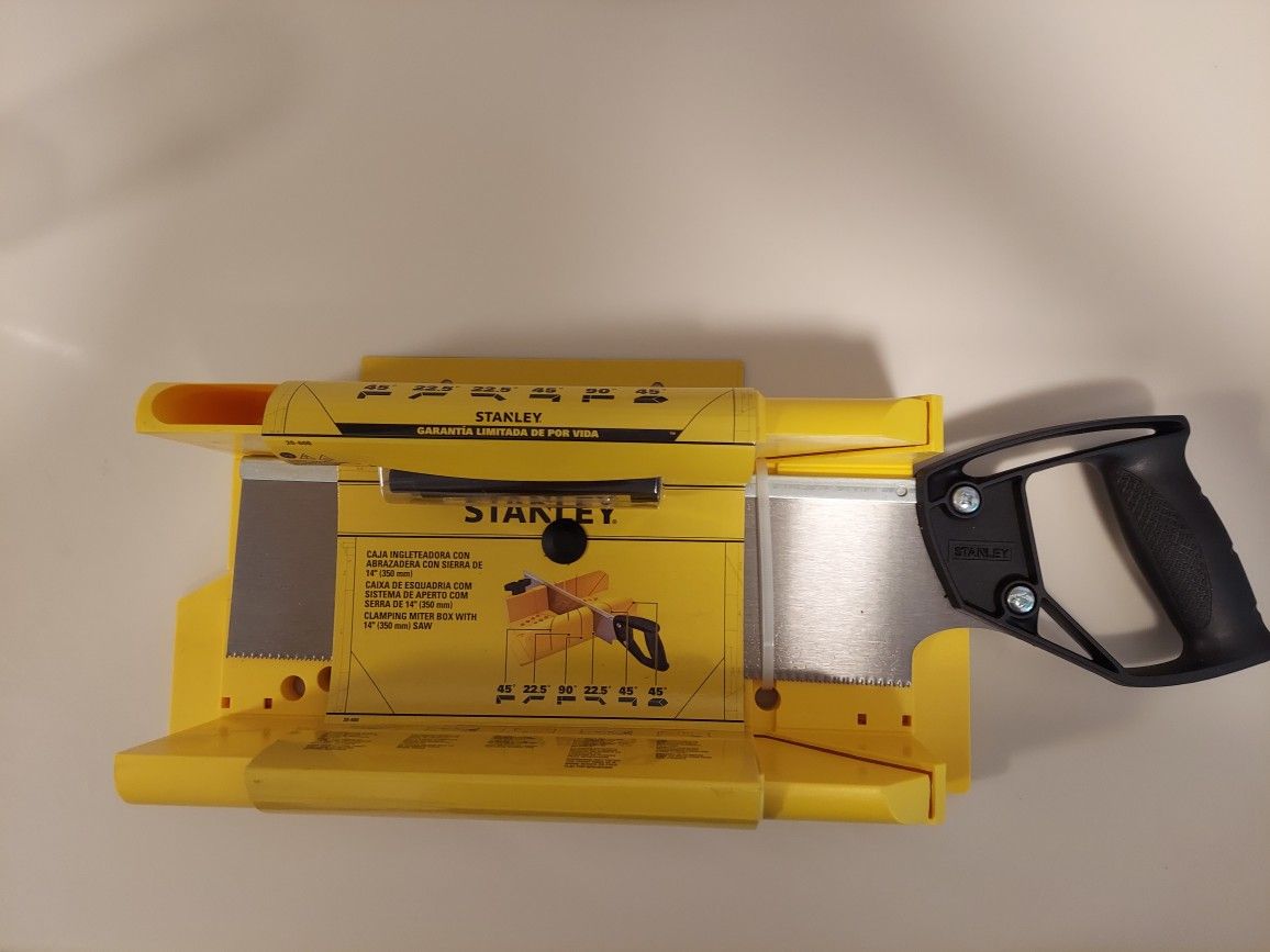 New, Make Offer-Stanley Miter Box