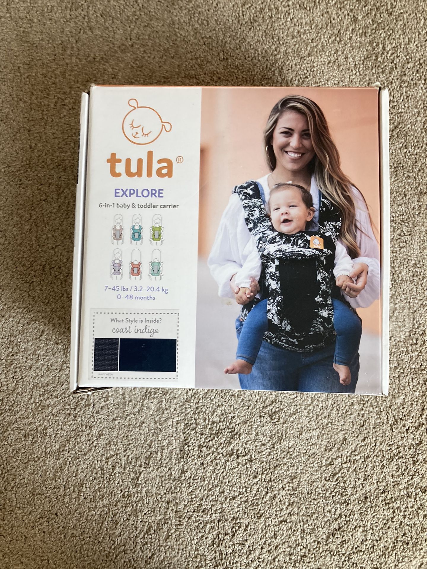 New Tula Baby Carrier