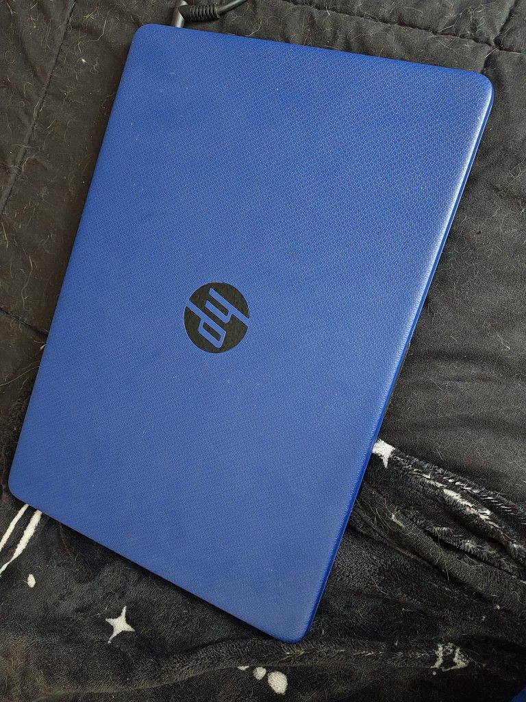 Dark Blue HP Laptop