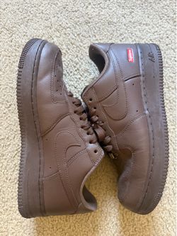 Brown AF1 Supreme