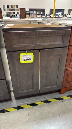 24" gabinete gris