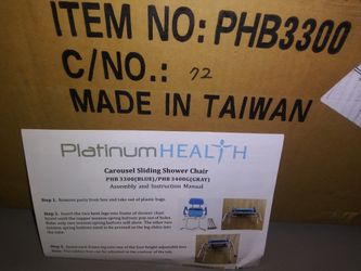Platinum health carousel shower chair