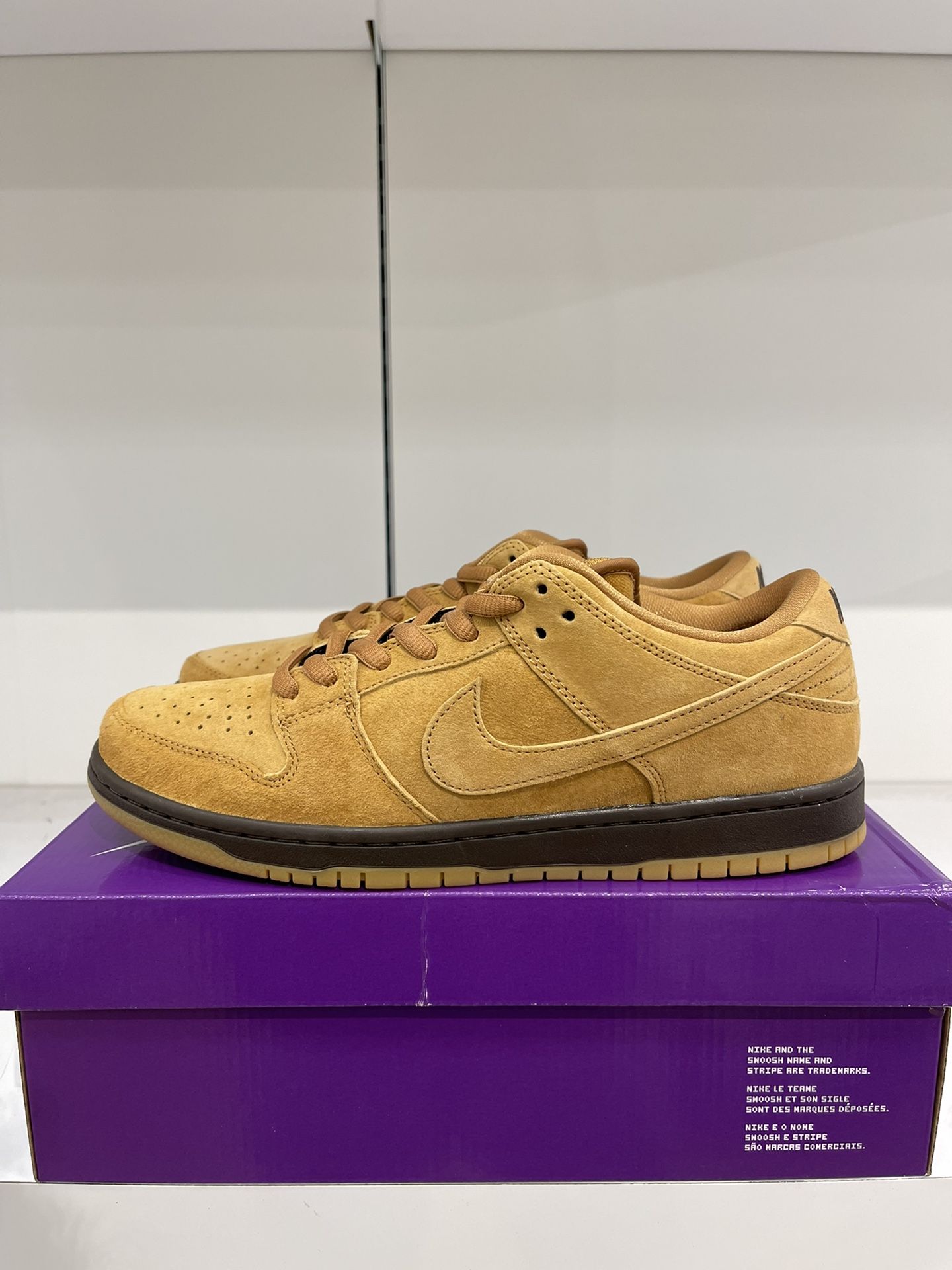 Brown Wheat Mochas Dunk Low Pro Wheat Mocha Sale UK