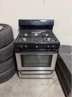 Kenmore Gas Range Stove 4-Burner kenmore