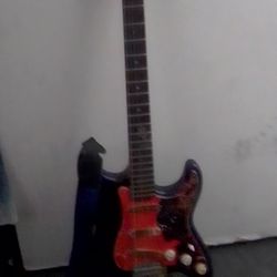 Fender squier custom painted