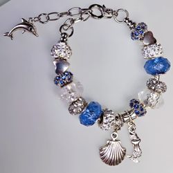 Under The Sea Chunky Charm Bracelets 