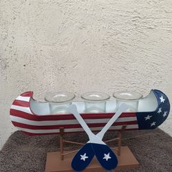 4 Th Of July Tea Light Candle Holder .
