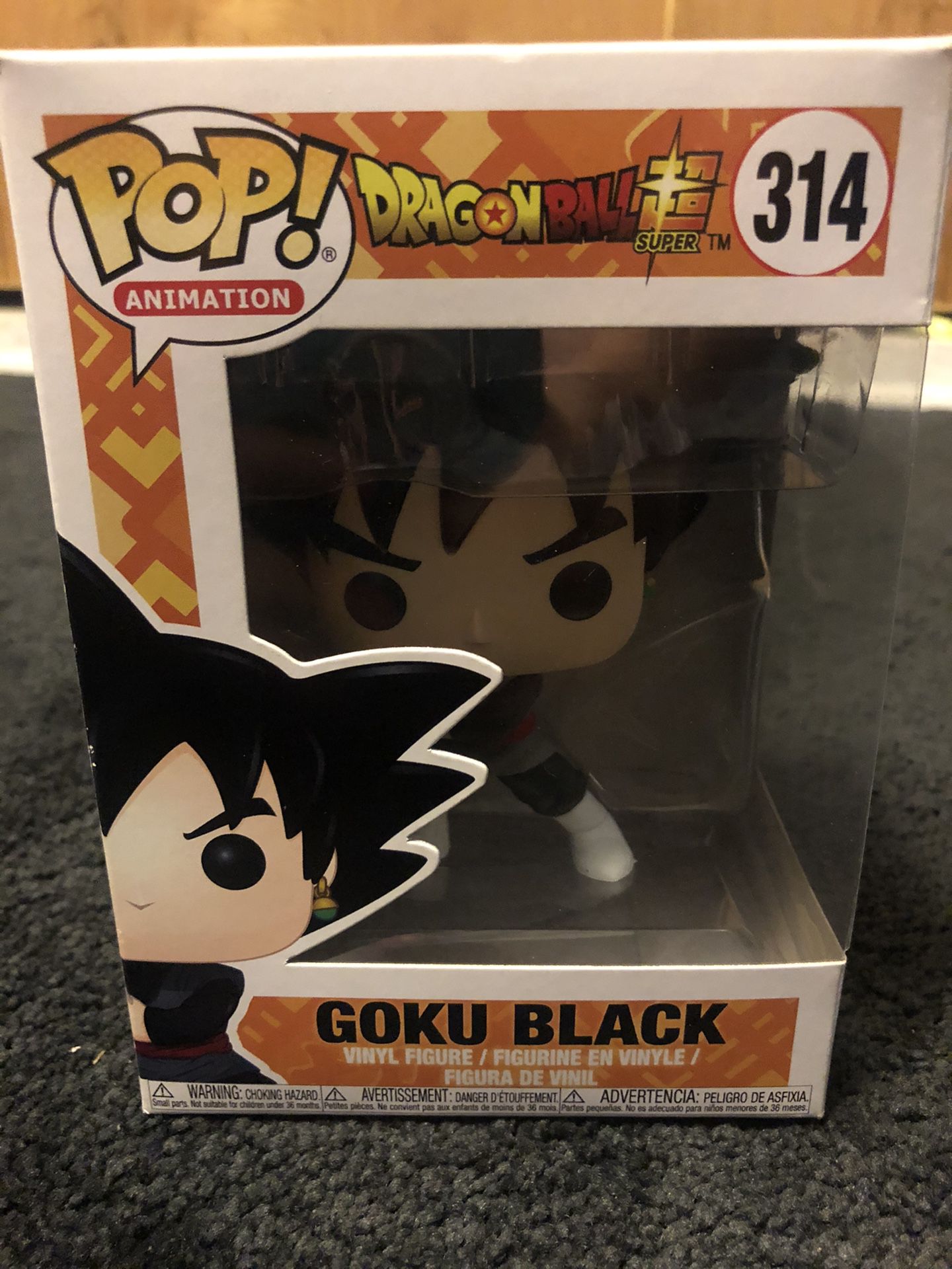 Dragon Ball z Goku Black Funko Pop #314