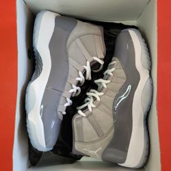 Jordan 11 Cool Grey Size 10