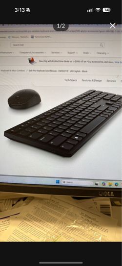 Dell keyboard And Mouse Wireless